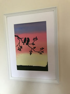 Last week and childrens room art