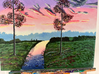 River Sunset Free   ART PRINT FROM DAVID