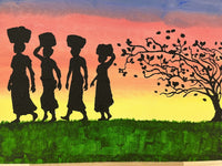 African Ladies Collection Art Landscape FREE PRINT FROM DAVID YOUR ARTIST